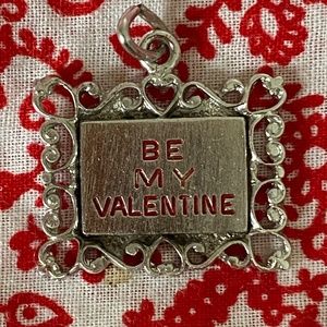 “Be My Valentine” Charm Pendant